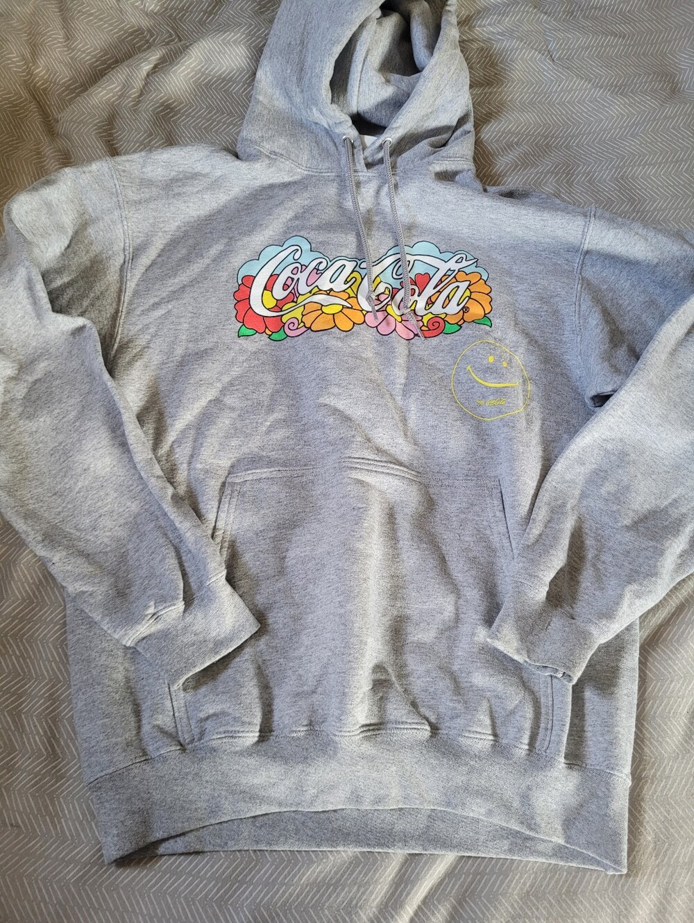 Coca Cola 1971 Unity Collection Hoodie Sweatshirt Perfect Harmony Medium